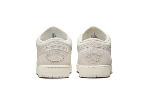 Air Jordan 1 Low SE Craft Grade School Lifestyle Shoes (Pale Ivory/Legend Light Brown/Sail)3