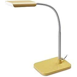 Lamparas Amarillas Baratas Wonderlamp W-F000020 - Flexo LED 3W luz fría (5000K) Cabezal orientable y reducido tamaño Mod. Amidala Color Amarillo