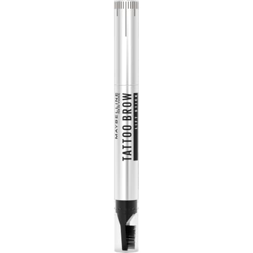 Maybelline New York Augenbrauenstift zum AuffĂĽllen und Liften, Bis zu 24 Stunden gestylte Augenbrauen, Tattoo Brow Lift 2-in-1, Farbe: 03 Medium Brown, 1 StĂĽck