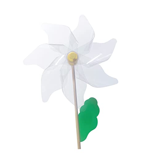 Milisten Graffiti Windmill Toys Juguetes Piñera de Bricolaje Molino de Viento Juguete Pin Ruedas Ruedas para Molino de Viento de Bricolaje de polivinilo