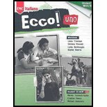 Ecco Uno, Level 1-Workbook - With CD - 09 edition 0821946439 Book Cover