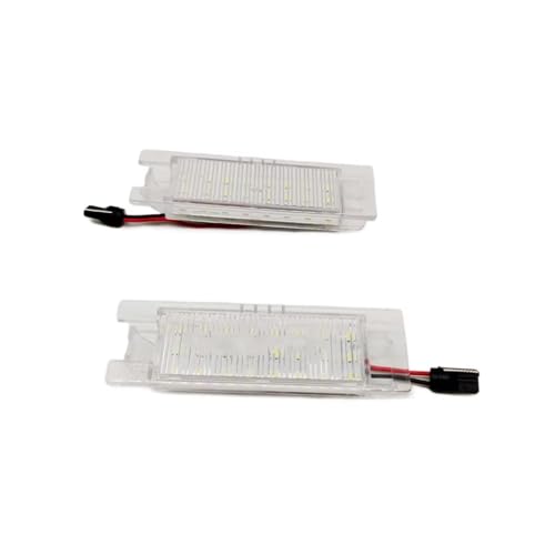 Luz LED de matrícula para Opel Vectra C Zafira B Tigra B 2003-2010 3