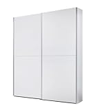 S & S Saldos y Stocks Armario 2 Puertas Correderas Time Blanco 196x170x59 cm