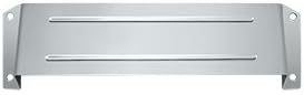 Letter Box Hood Bright Chrome - Solid