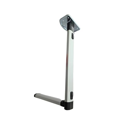 Marvix Pied de table pliable et rail coulissant - Support mural pour camping-car, caravane, bateau – vue 6