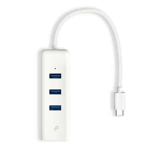 [Amazon.co.jp Exclusive] TP-Link Type-C 3-Port Gigabit Wired LAN Hub USB 3.0 x 3 Ports Wired LAN Hub UE330C