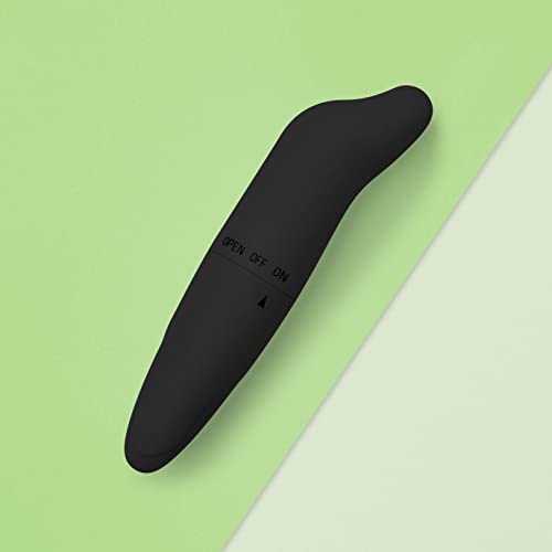 Minivibrator 12,5 cm EIS | Sex-Spielzeug für Frauen | Vibrator mit gebogener Spitze | Leise Vibrationen für erotische Klitoris-Stimulation | Sex-Toy klein Mini-Stimulator Kitzler