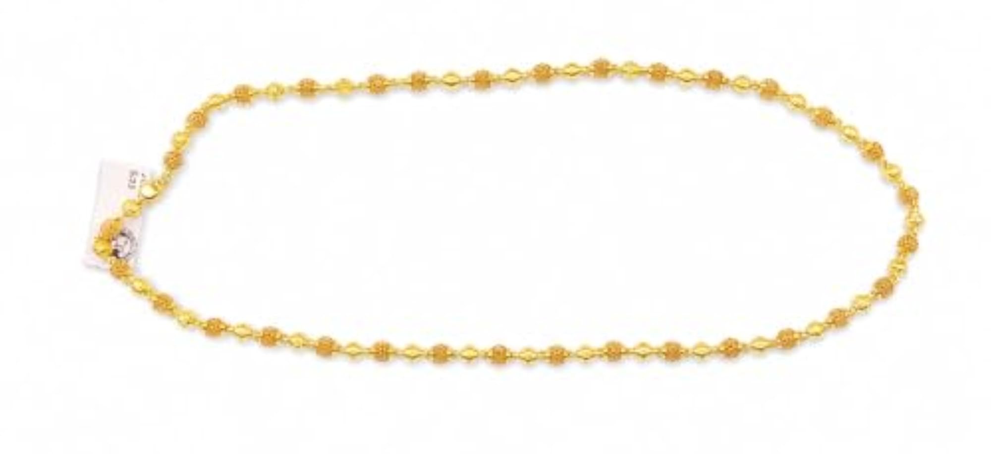 Gold Plated Rudraksh Mala Necklace