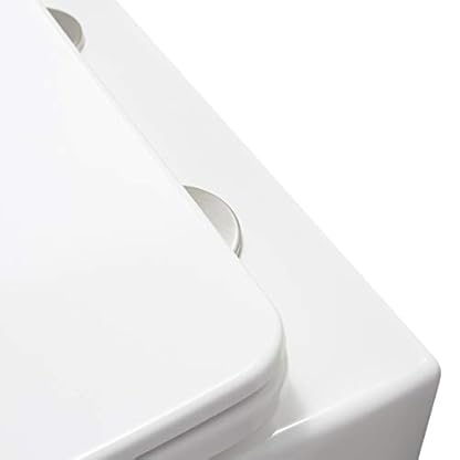 Adige Design Hänge WC spülrandlos Toilette inkl. WC Sitz mit Softclose Absenkautomatik + abnehmbar – Bild 8