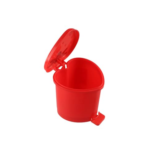 Mini caneca de basura fresa para escritorio miniatura 5