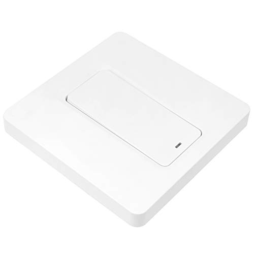 Interruttore a Pulsante Intelligente, Interruttore WiFi Intelligente Funziona con Alexa e Home Interruttore Smart Touch Controllo Remoto On Off Wireless per Luce, Interruttore