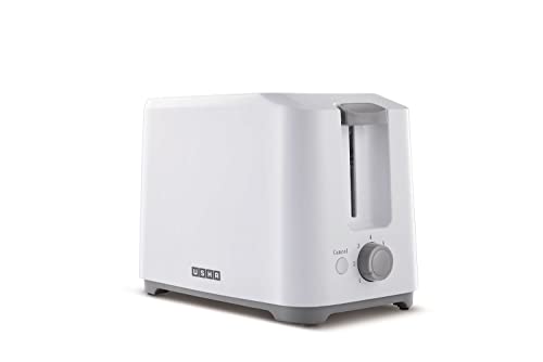 Usha 3720 700-Watt 2-Slice Pop-up Toaster (White) view 2