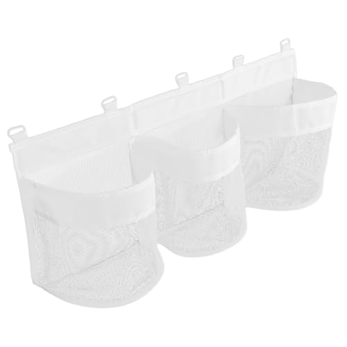 Organisateur suspendu jouets de bain HANABASS, 5 filets multi-compartiments de grand volume - 6