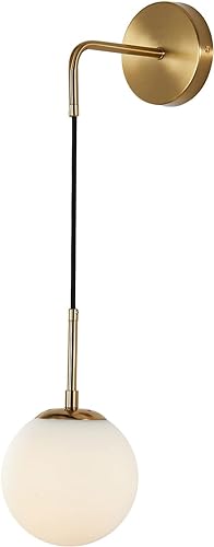 Image of Wall Lamp Chandelier Pendant Light, Home Decor for Bedroom, Living Room, Hallway, Cafe, Hotel, Restaurant (L White Wall LAMP with LED Bulb Pack of 1)