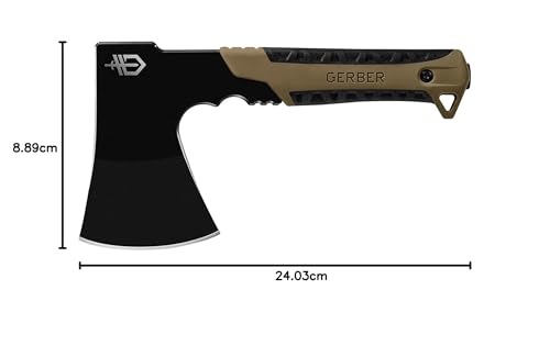 ガーバー パックハチェット キャンピングアックス（斧） (コヨーテブラウンハンドル/ブラックブレード, 12.5)