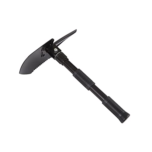 Stansport Mini Shovel/Pick Combo, Black, One Size #TOP1