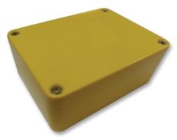 ENCLOSURE, MULTIPURPOSE, ABS, YELLOW 479-0160-7 By DELTRON ENCLOSURES