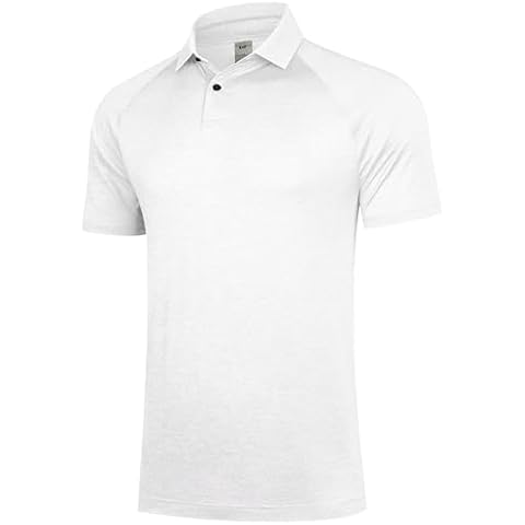 UNWAVER Men's Golf Polo Shirt with UV Protection Cover