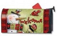 MailWraps Cold Nose Snowman Magnetic Mailbox Cover