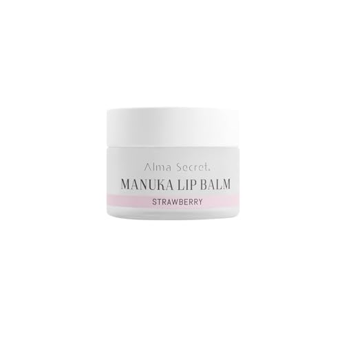 Alma Secret Bálsamo Labial con Inca Inchi & Manuka. FRESA - ECOCERT COSMOS NATURAL - 10 ml