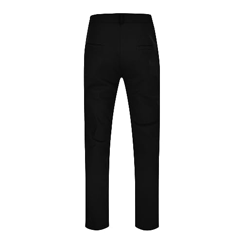 Pantalon de jogging ample en lin beige pour homme décontracté