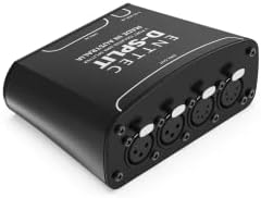 Enttec D-Split 70578 DMX 4 Port Isolated Splitter / Isolator (3/5-Pin)