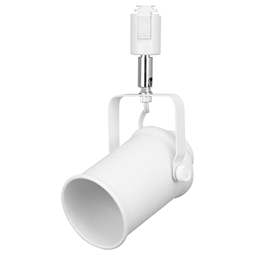 Dotoy ダクトレール スポットライト E26口金 LED対応 ダクトレール用照明器具 ライティングバー用器具 インテリア レールライト 一般家庭照明 商業施設 店舗 商品展示用 天井照明 ホワイト 人気 電球別売り