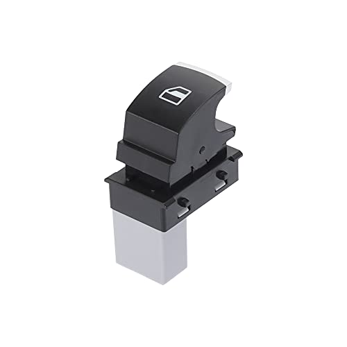 X AUTOHAUX Passenger Side Power Window Switch 5ND959855 Replacement Black