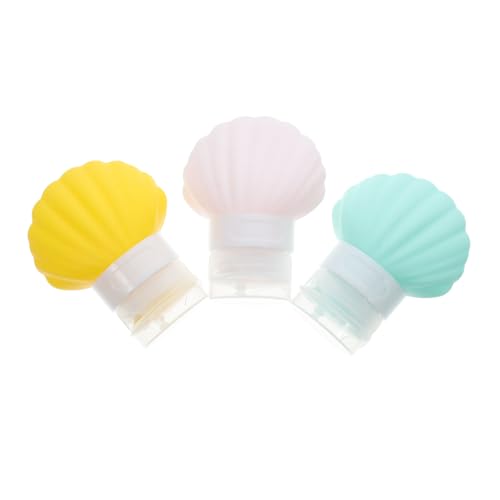 HONITANO 旅行用サイズトラベルシャンプーボトル3個セット 40mlスクイーズ詰め替え容器 ローションとトイレタリー収納 持ち運びに適した旅行用品