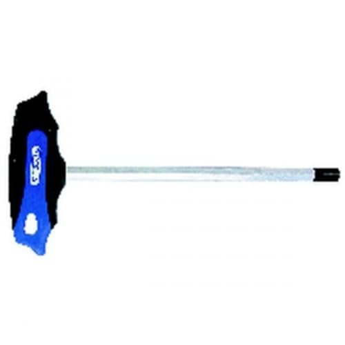 KS Tools 158.8036 6mm Ergo+ T-Handle Key Hex, Burnished, 6 mm