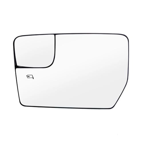 Verre de rétroviseur pour F150 2004-2014 côté gauche chauffé convexe de remplacement pour pickup