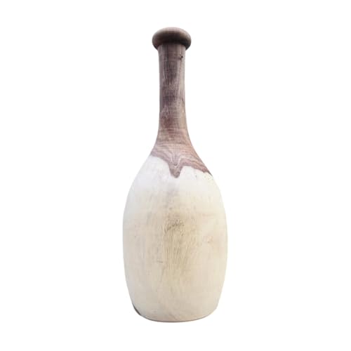 Image of Kushti (15kg - 13kg Training Wooden Mugdar (15KG) - Professional Grade Exercise Club | Kushti
