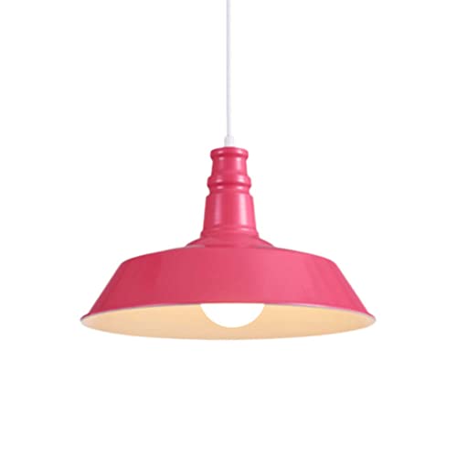 Lampe à suspension E27 rétro en fer MOCHAMIK luminaire plafonnier noir