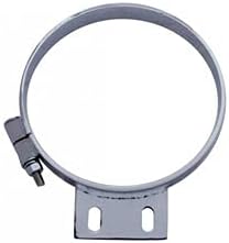 8 Inch Chrome Plated Stainless Steel Exhaust Mounting Clamp United Pacific 10330