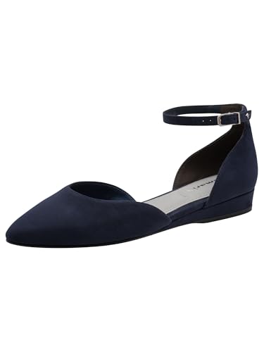 Tamaris Femme Ballerine avec bride plate bleu 37 EU