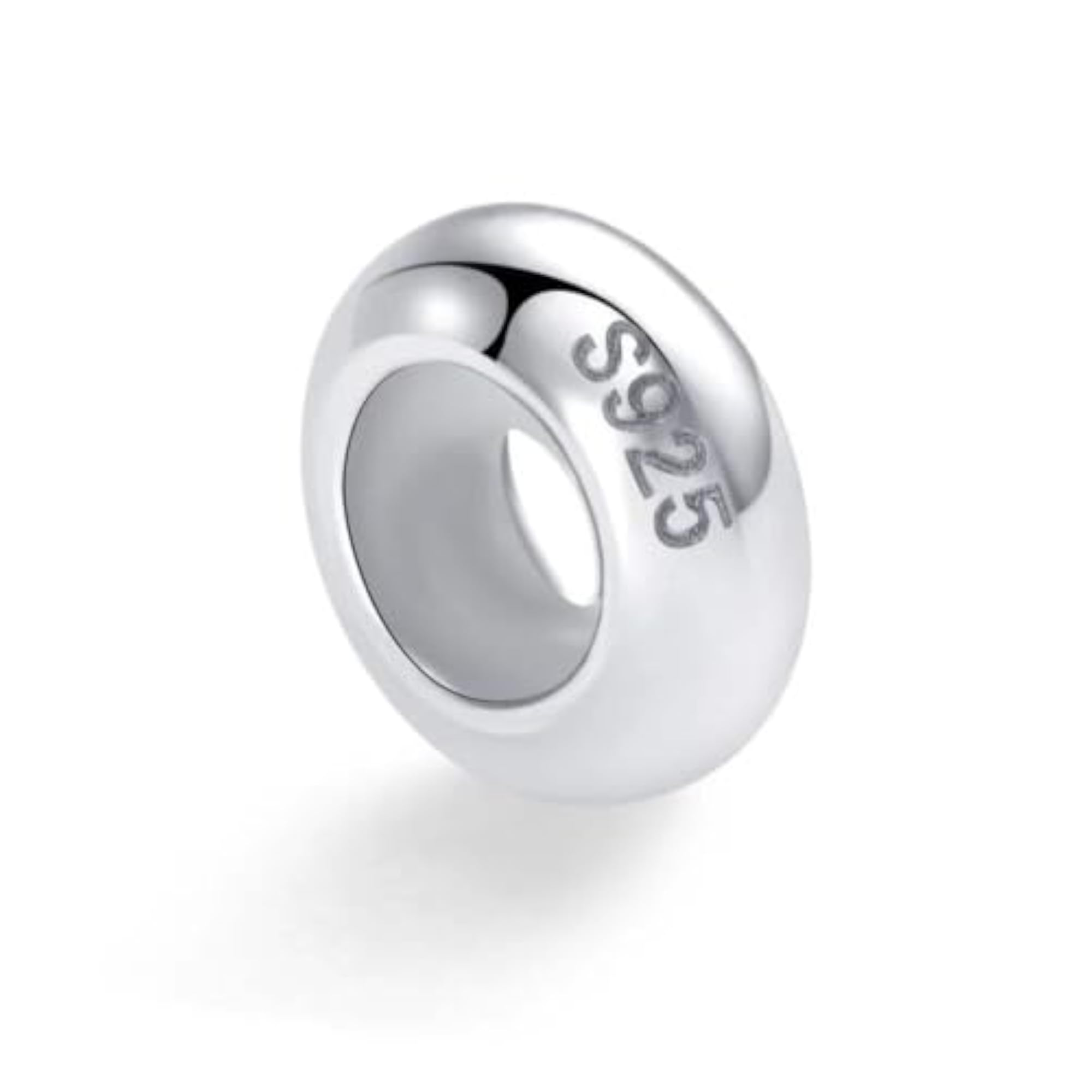 Women's 925 Sterling Silver Classic Polished Pendant Charm