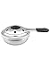 MANTFX Mini Fondue Au Fromage Au Chocolat, Brûleur à Fondue pour Cuiseur à Alcool Portable, Cuisinière à Alcool Portable en Acier Inoxydable pour Camping en Plein Air