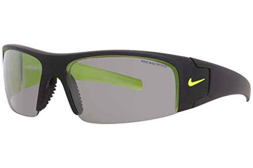 Nike Diverge Mens Sunglasses Matte Black / Volt EV0325 007