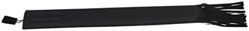 OPPWONG Horse Tail Bag Durable Weather Resistant Sleeve with Fringe for Repels Horse Tail Nonwoven Fabric for Horses (Black) - 3