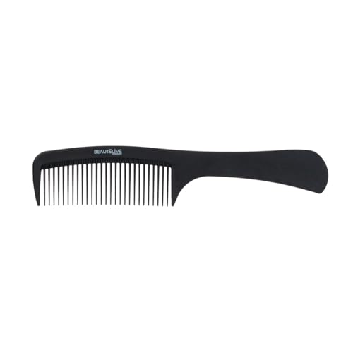 Beautélive - Peigne démêloir en carbone avec manche 22cm