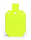 AR500 Steel Target for Shooting - 1/2' Thick Rifle Rated Metal Gong - Laser Cut High Visibility Neon...