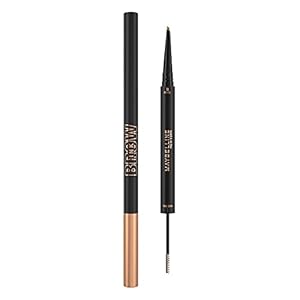 Maybelline Brow Ink Color Tint Duo 2-in-1 Eyebrow Mascara + Pencil, 07 Milk Tea Brown