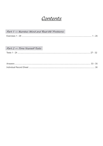 KS2 Mental Maths Workout - Year 6