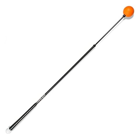 Orange Whip Full-Sized Golf Swing Trainer Aid - für verbesserten Rhythmus, Flexibilität, Balance, Tempo und Kraft Cover