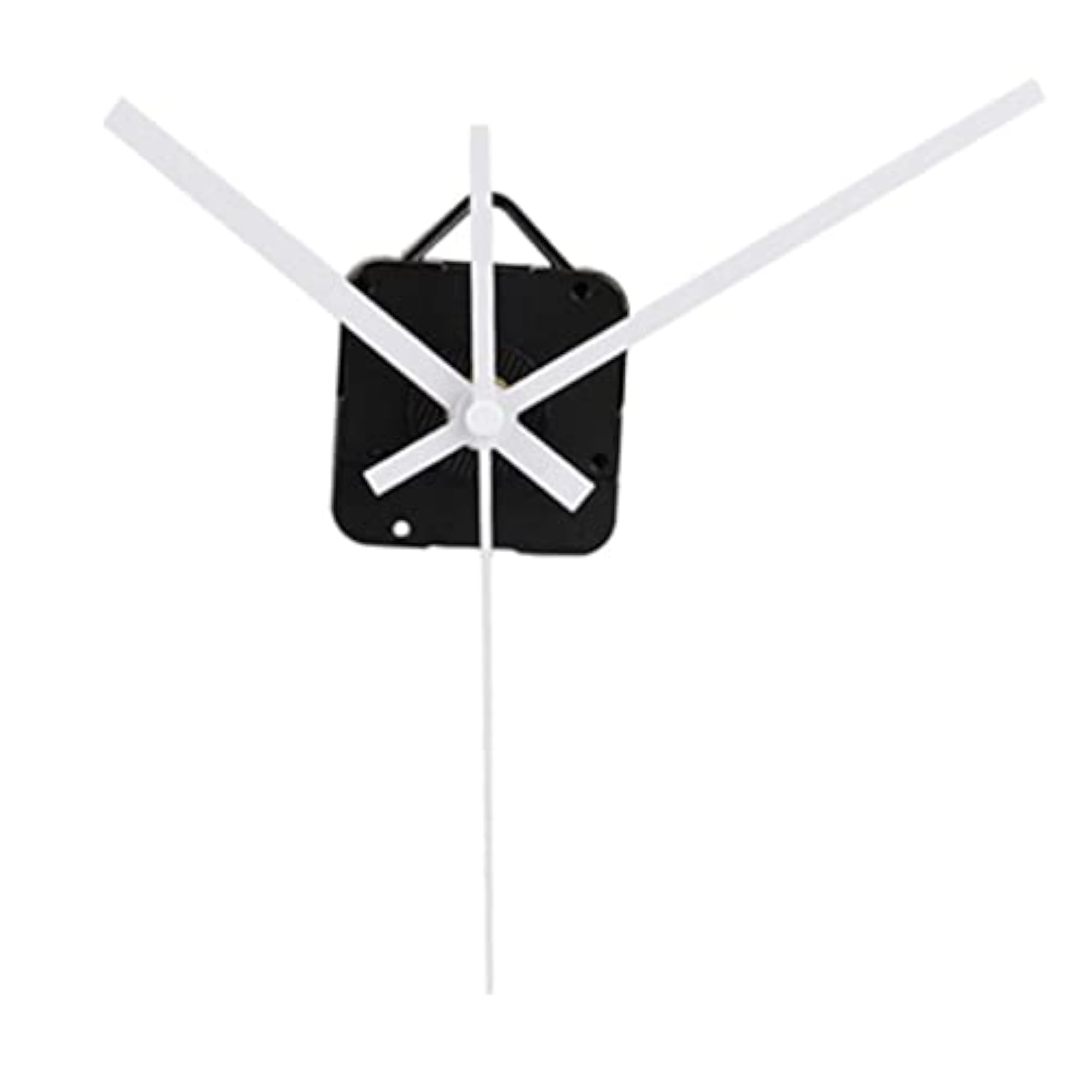 2x Long White Shaft Clock Movement Replacement Parts Kit