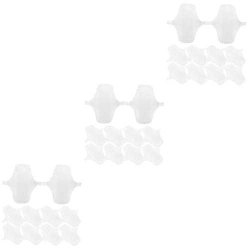 SEWOART 30個 洗える月経布 panty liner cotton pad ですれーす ナプキン 婦人向け パッド キット 月経パンティーライナー 綿パンティーライナー 防水綿布 白い