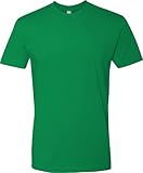 Next Level Apparel Next Level Mens Premium Fitted Short-Sleeve Crew T-Shirt Kelly Green(1pck) X-Large