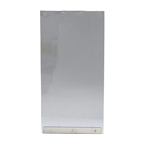 IDEAL PET PRODUCTS SINCE 1979 Ideal Pet Products Replacement Flap for Ruff Weather Pet Door Medium 7.25 x 13 Flap Size