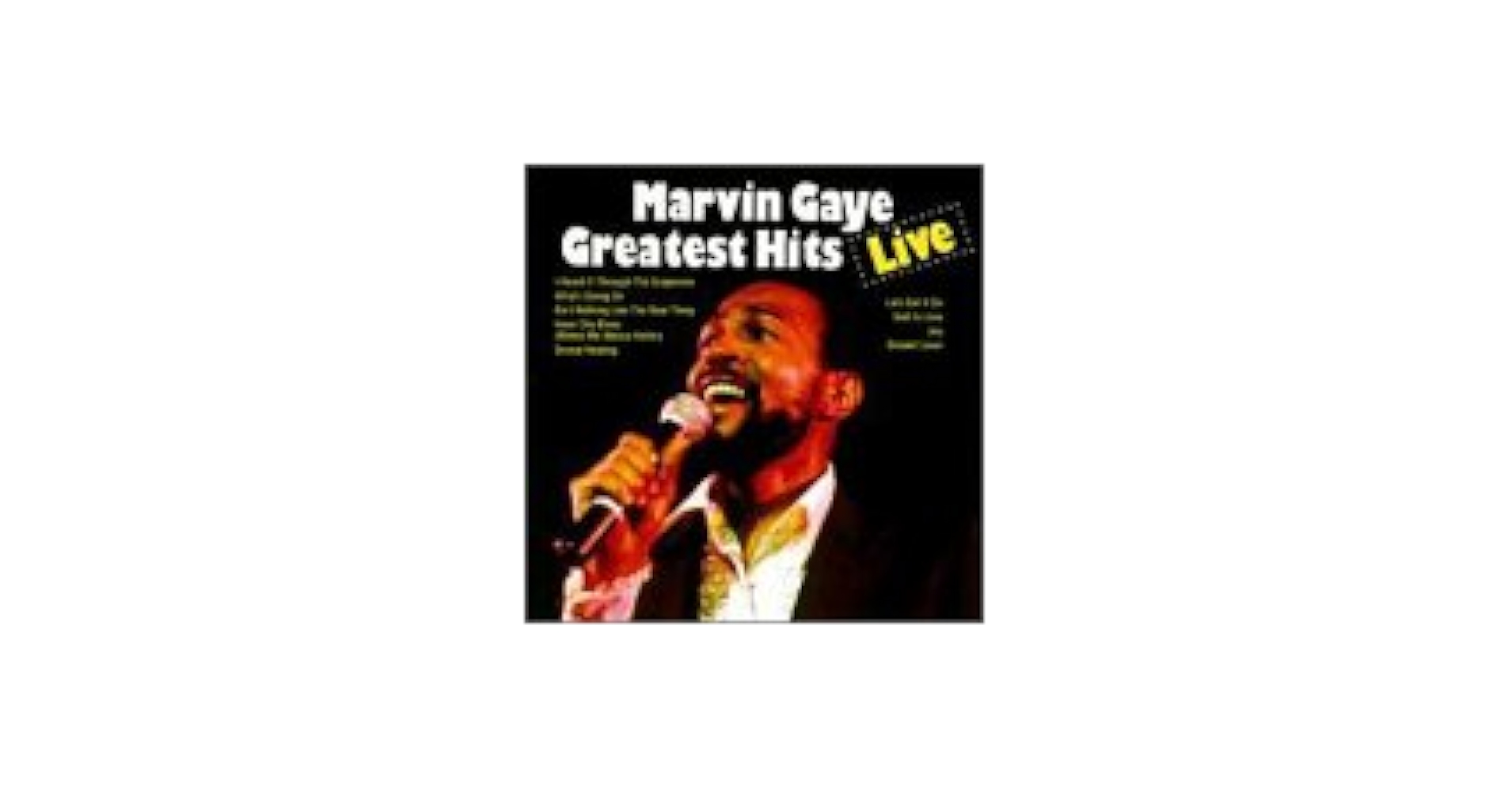 Amazon.com: Marvin Gaye - Greatest Hits Live: CDs & Vinyl