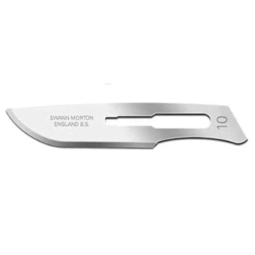 Swann Morton Carbon Steel Surgical Blade (No. 10 (Box of 100))